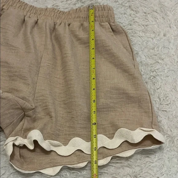 Entro Beige Ric Rak Short Set - Picture 9 of 10